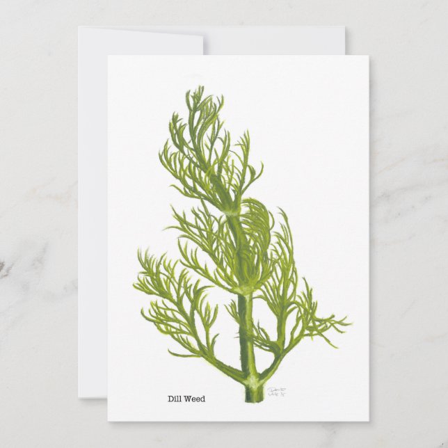 Dill Art Inbjudningar (Framsida)
