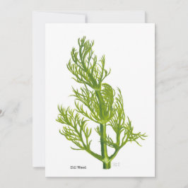 Dill Art Inbjudningar