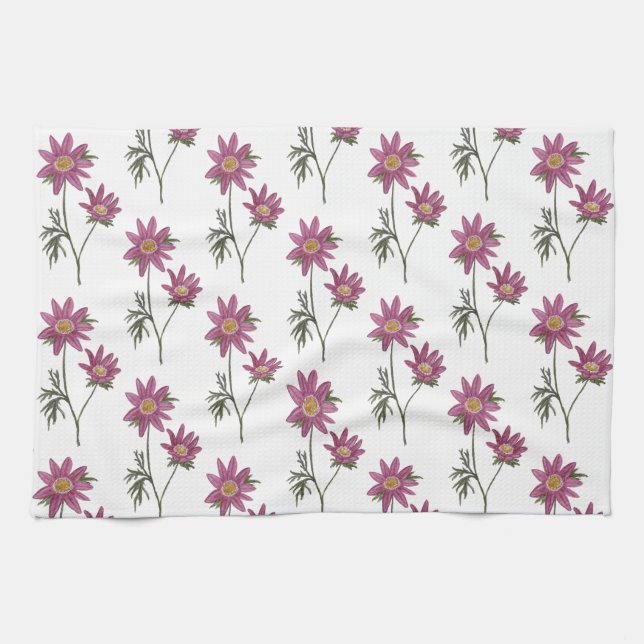 Dill Daisy Tea Towel Kökshandduk (Horisontell)