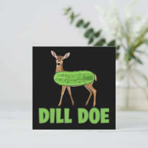 Dill Doe Roligt Vuxenhumor Rolig Natur Hjort Inbjudningar
