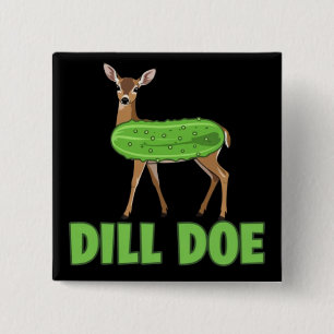 Dill Doe Roligt Vuxenhumor Rolig Natur Hjort  Knapp