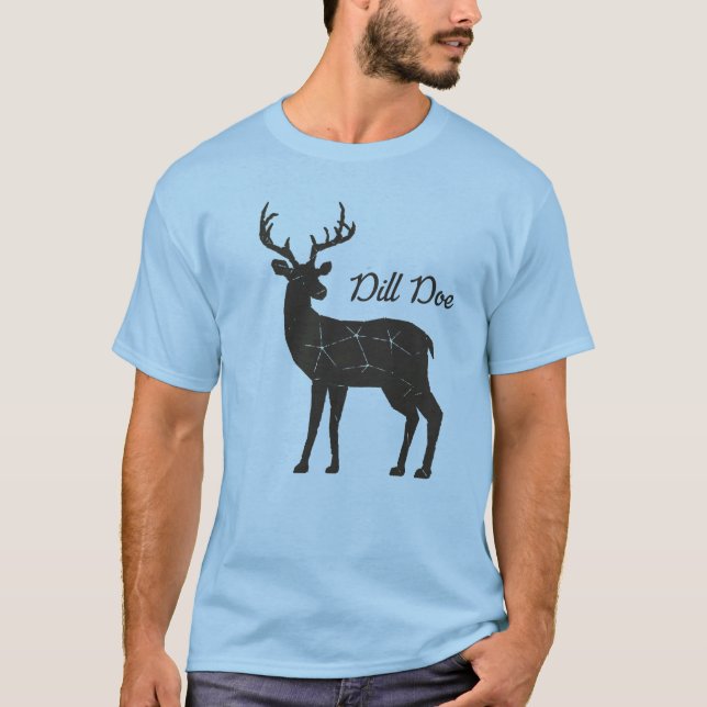 Dill Doe, underbart Dill Doe T Shirt (Framsida)
