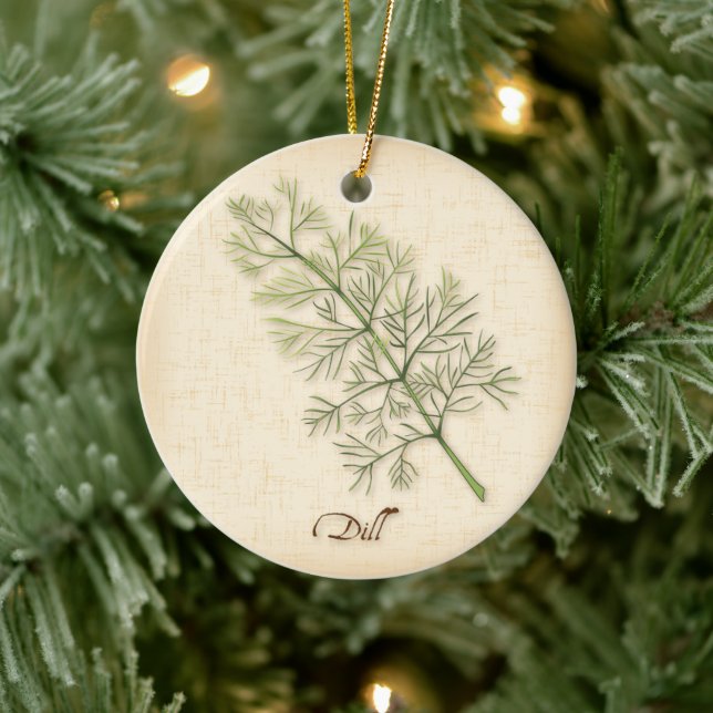Dill Herb Ornament (Träd)