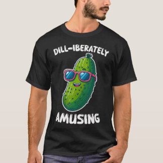 Dill-Iberately Roliga Gurka Barn Solglasögon Rolig T Shirt