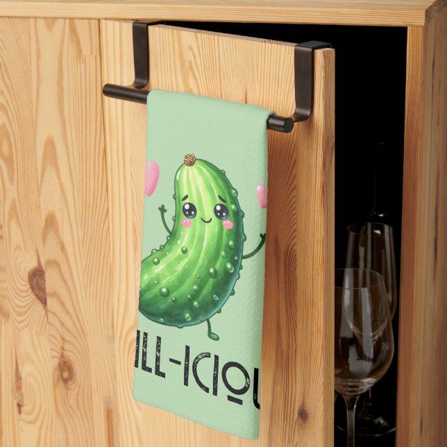 Dill-igt Kökshandduk (Thirds Fold)