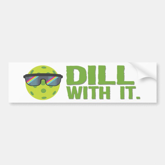 "Dill med den" bildekal (Framsidan)