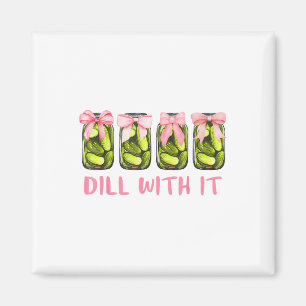 Dill med den burkburna coquette Bows Women Gir Magnet