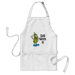 Dill med den - Pickle Pun Apron Förkläde
