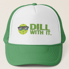 "Dill med den" Pickleball hatt Truckerkeps