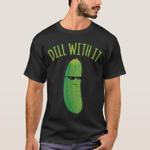 Dill med den roliga fickan t shirt