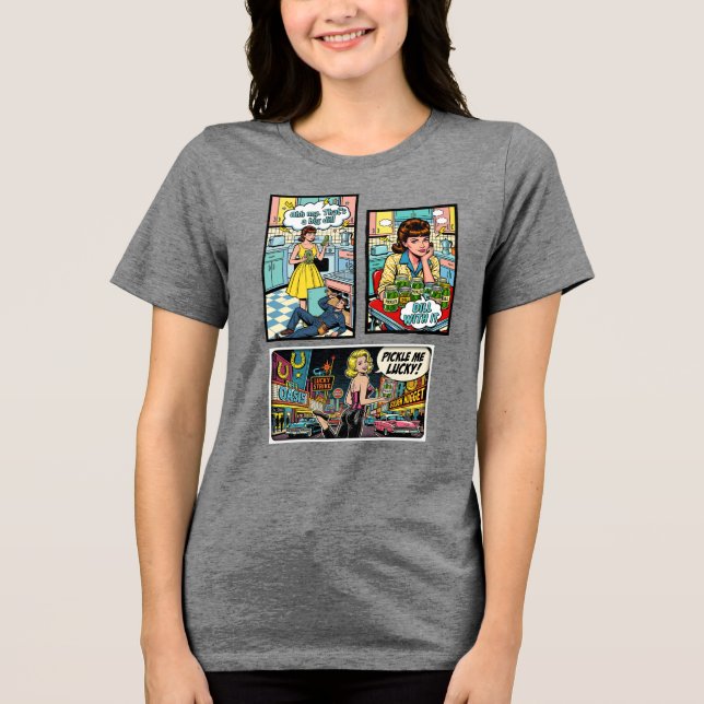 Dill med det t shirt (Framsida)