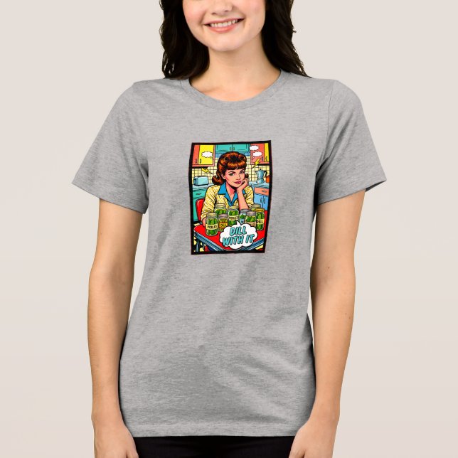 Dill med det t shirt (Framsida)
