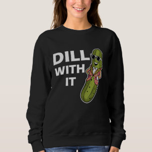 Dill Pickle Design För manar Kvinnor, gurkmeja Pic T Shirt