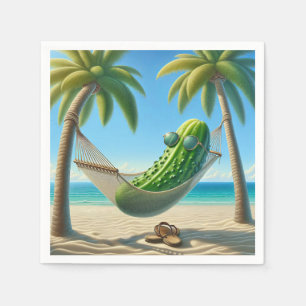 Dill Pickle in a Tropical Hammock Pappersservett