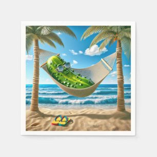 Dill Pickle in a Tropical Hammock Pappersservett