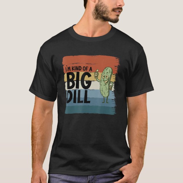 Dill Pickle Squad Grönt Pickles Cucumber Burk 2 T Shirt (Framsida)