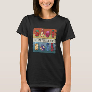 Dill Pickle Squad Grönt Pickles Cucumber Burk Vega T Shirt