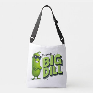 Dill Pickles Älskare Gift - Lustigt Tecknad - desi Axelväska
