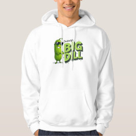 Dill Pickles Älskare Gift - Lustigt Tecknad - desi Hoodie