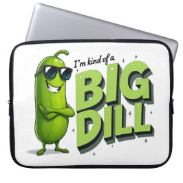 Dill Pickles Älskare Gift - Lustigt Tecknad - desi Laptop Fodral