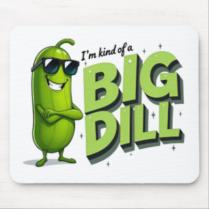 Dill Pickles Älskare Gift - Lustigt Tecknad - desi Musmatta