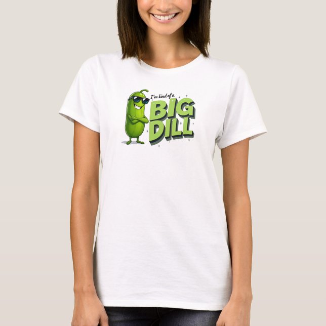 Dill Pickles Älskare Gift - Lustigt Tecknad - desi T Shirt (Framsida)