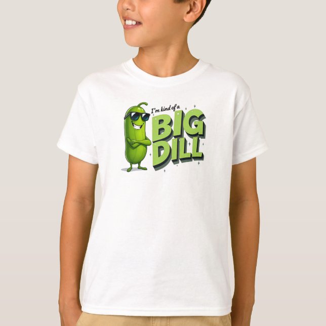 Dill Pickles Älskare Gift - Lustigt Tecknad - desi T Shirt (Framsida)