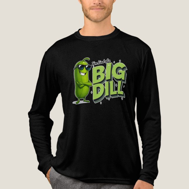 Dill Pickles Älskare Gift - Lustigt Tecknad - desi T Shirt (Framsida)