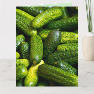DILL PICKLES BIG DILL BIRTHDAY FUNNY CARD KORT