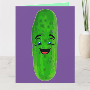 DILL PICKLES BIG DILL BIRTHDAY FUNNY OVERSIZED CAR KORT