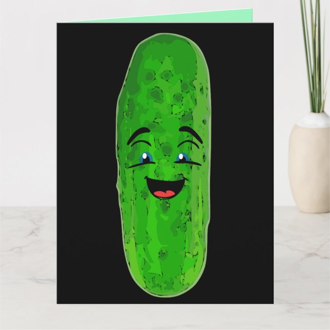 DILL PICKLES BIG DILL BIRTHDAY FUNNY OVERSIZED KORT (Framsida)