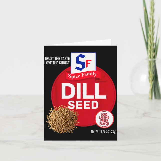 Dill Seed Halloween Sce Costume Group Matching  Kort (Framsida)