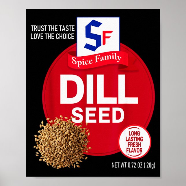 Dill Seed Halloween Sce Costume Group Matching  Poster (Framsidan)