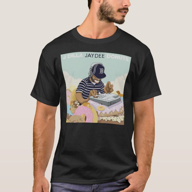 Dilla donuts Classic T-Shirt (Framsida)