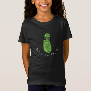 Dilla with it Design - Girls Bra Jersey T-Shirt