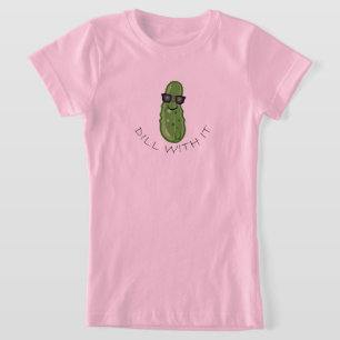 Dilla with it Design - Girls Bra Jersey T-Shirt