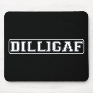DILLIGAF - Roligt ohyfsat "gör jag ser något Musmatta