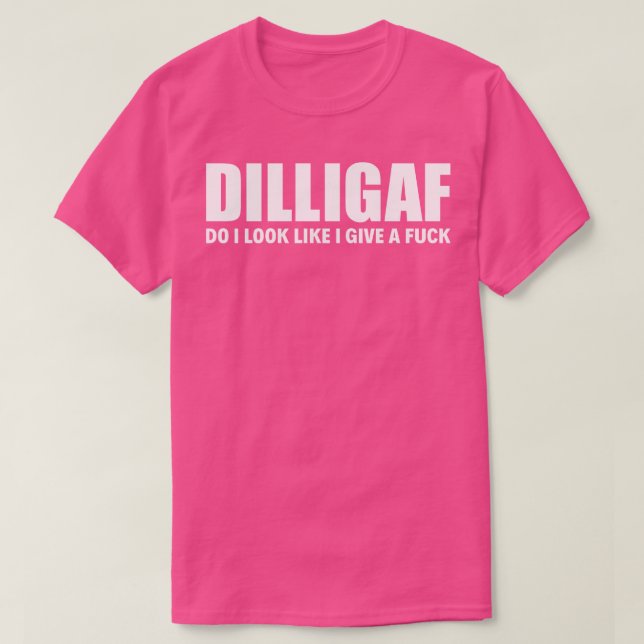 DILLIGAF T SHIRT (Design framsida)