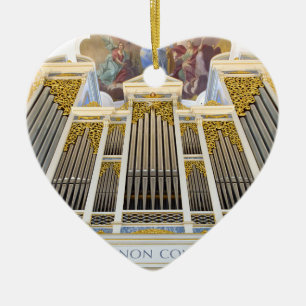 Dillingens organornament julgransprydnad keramik