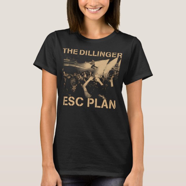 Dillinger Esc Plan  T Shirt (Framsida)