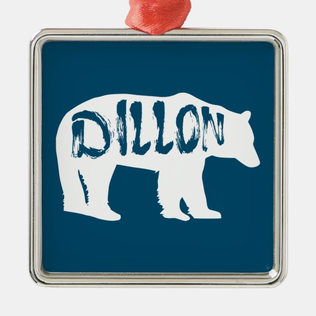 Dillon Colorado Bear Julgransprydnad Metall (Framsidan)