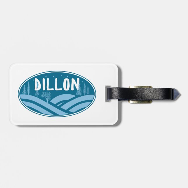 Dillon Colorado utomhus Bagagebricka (Baksida Vågrät)