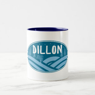 Dillon Colorado utomhus Två-Tonad Mugg
