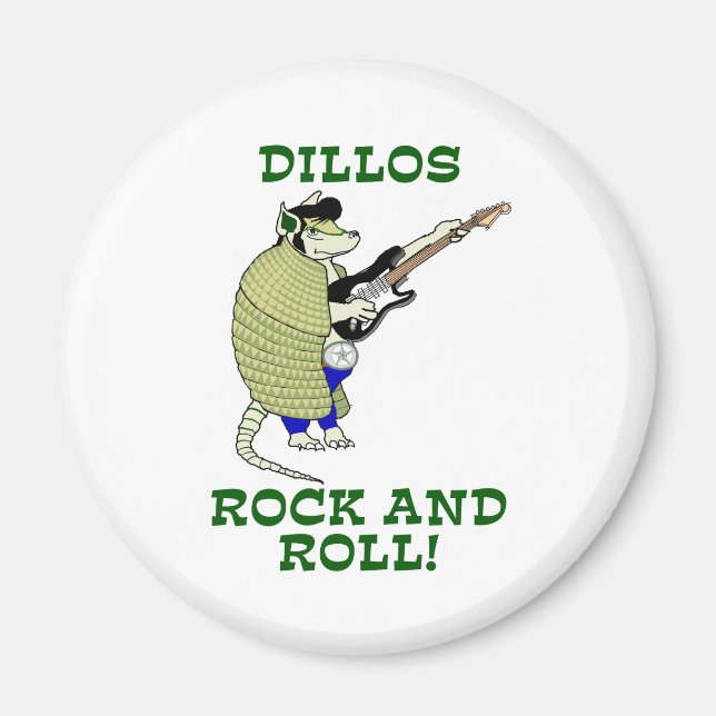 Dillos Rock and roll Magnet (Framsidan)