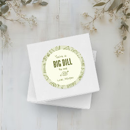 Dillpickle Favor Klistermärken