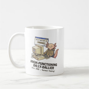 Dilly Dallier Axolotl Mugg - Mexikansk gångfisk