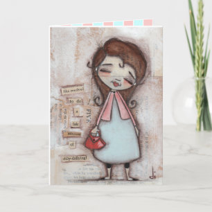 Dilly Dally - födelsedagskort Kort