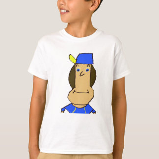 Dilly Kid's T-Shirt Vit