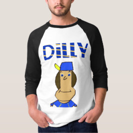 Dilly Manar appar3/4 Reglan Sleeve T-Shirt