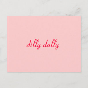 dillyen dally vykort